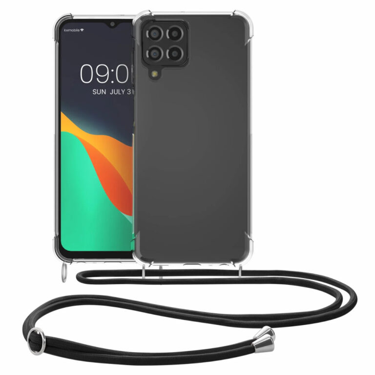 Husa Kwmobile pentru Samsung Galaxy M33 5G, Silicon, Transparent, 57967.03