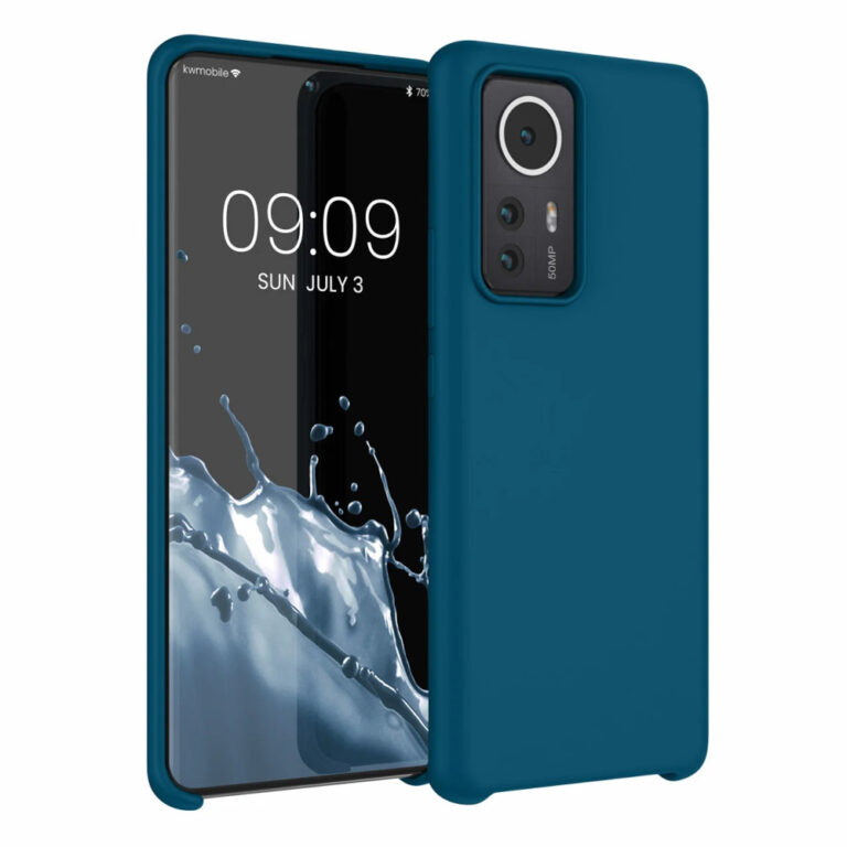 Husa Kwmobile pentru Xiaomi 12 Pro, Silicon, Verde, 57937.57