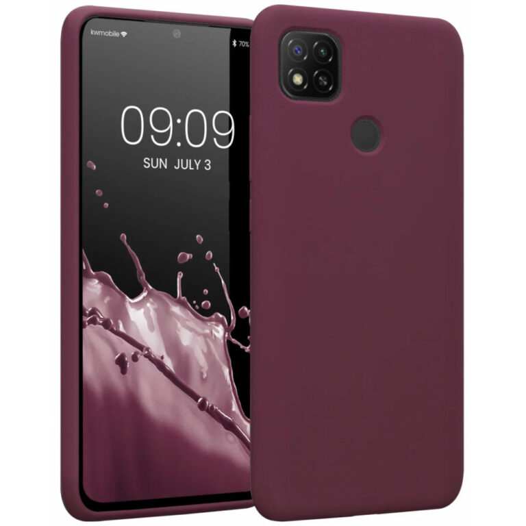 Husa Kwmobile pentru Xiaomi Redmi 9C, Silicon, Violet, 57338.190