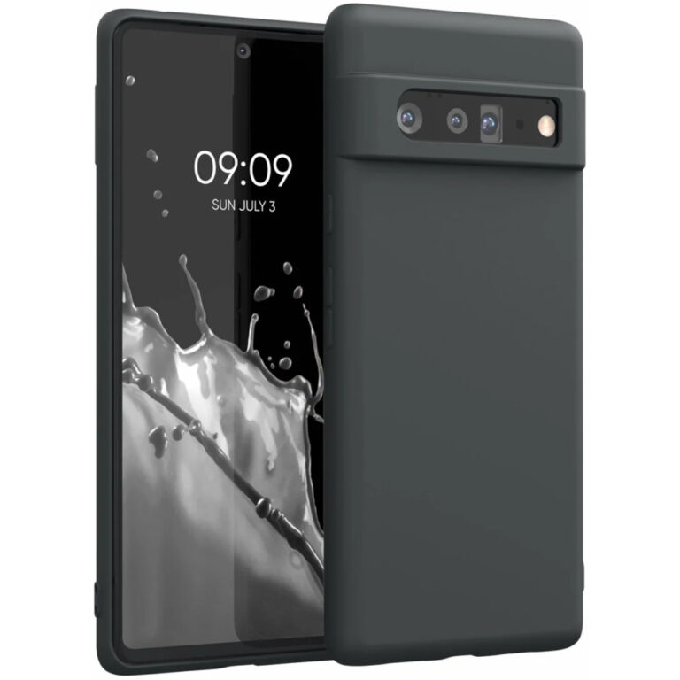 Husa pentru Google Pixel 6 Pro, Silicon, Gri, 55866.47, Kwmobile