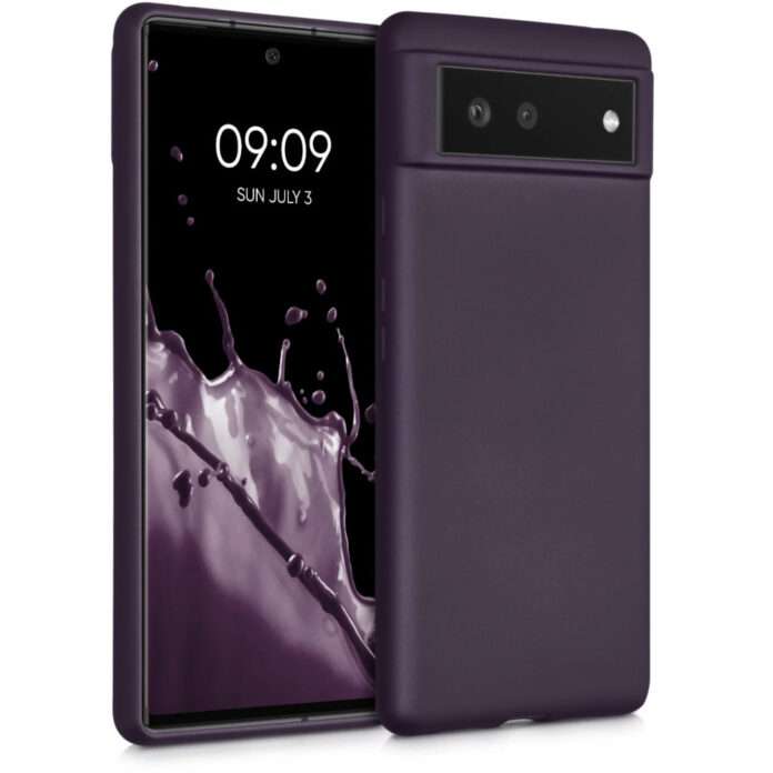 Husa pentru Google Pixel 6, Silicon, Mov, 55783.115, Kwmobile