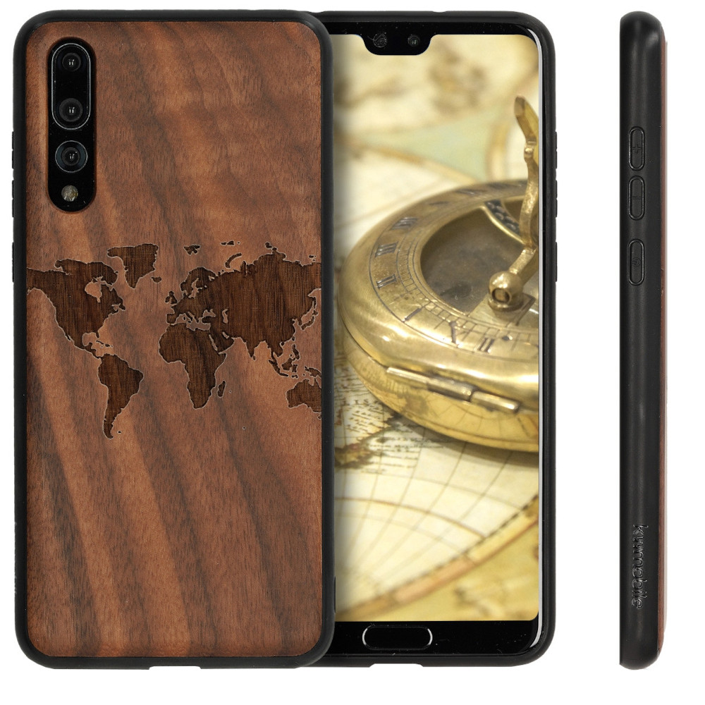 Husa pentru Huawei P20 Pro, Lemn, Maro, 45637.03 Husa pentru Huawei P20 Pro, Lemn, Maro, 45637.03