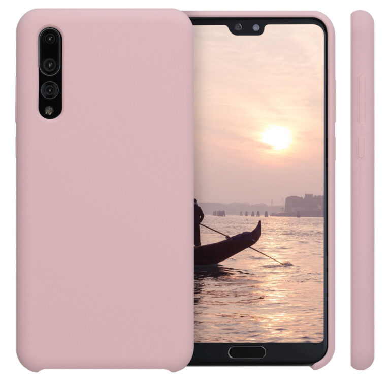 Husa pentru Huawei P20 Pro, Silicon, Rose Gold, 47706.156