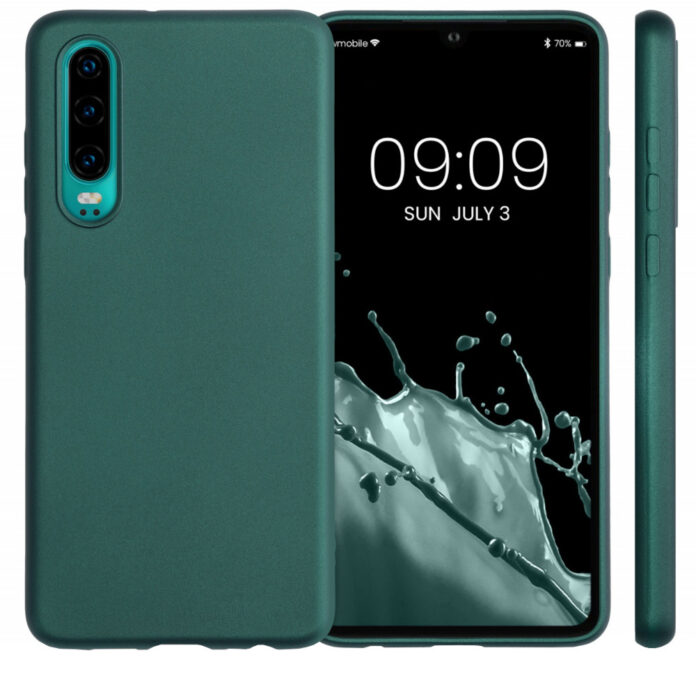 Husa pentru Huawei P30, Silicon, Verde, 47411.14