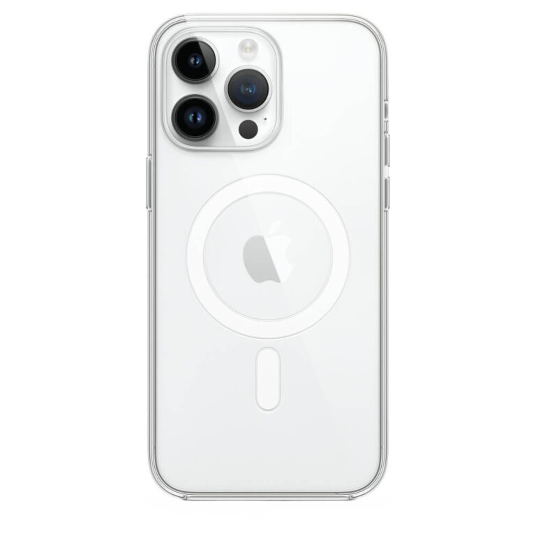 Husa de protectie Apple Clear Case with MagSafe pentru iPhone 14 Pro Max, Transparent