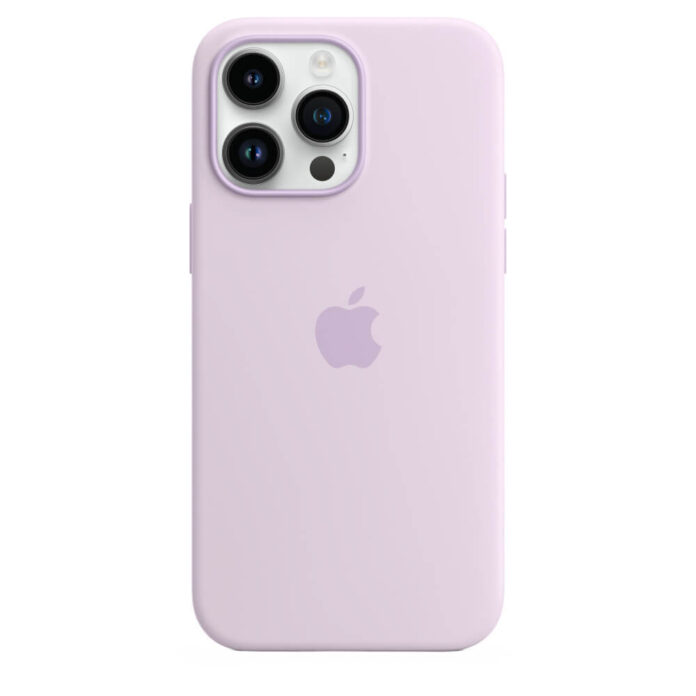 Husa de protectie Apple Silicone Case with MagSafe pentru iPhone 14 Pro Max, Lilac