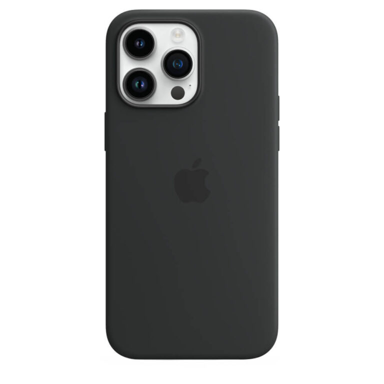 Husa de protectie Apple Silicone Case with MagSafe pentru iPhone 14 Pro Max, Sky