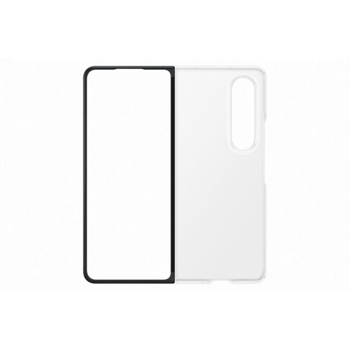 Husa de protectie Samsung Clear Cover pentru Z Fold4, Transparent