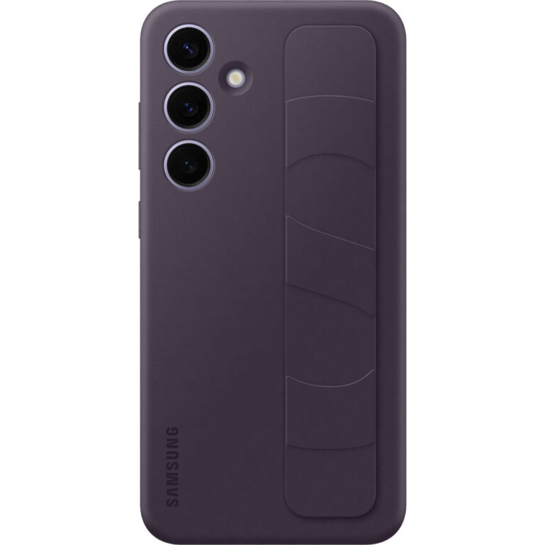 Husa Samsung Galaxy S24 Plus Standing Grip Case, Light Blue