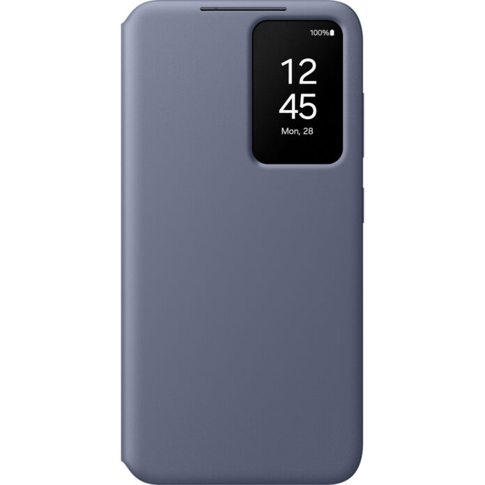 Husa Samsung Galaxy S24 Smart View Wallet Case, Violet Husa Samsung Galaxy S24 Smart View Wallet Case, Violet