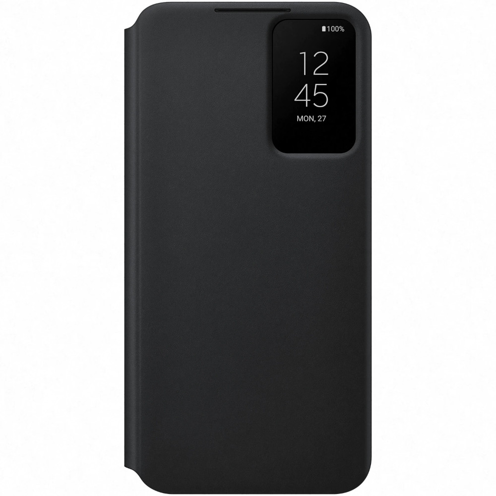 Husa de protectie Samsung Smart Clear View Cover pentru Galaxy S22+, Alb