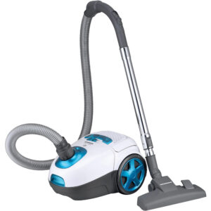Aspirator cu sac Heinner HVC-VWH750S, 750 W, 2.5 l, Putere variabila, Sac textil, HEPA 11, Alb/Albastru Aspirator cu sac Heinner HVC-VWH750S, 750 W, 2.5 l, Putere variabila, Sac textil, HEPA 11, Alb/Albastru