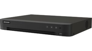 DVR 16 canale, Hikvision iDS-7216HQHI-M1/XT/16A+4/1ALM AcuSense, 5MP 3K, Audio prin HDTVI, 1x SATA max 12TB DVR 16 canale, Hikvision iDS-7216HQHI-M1/XT/16A+4/1ALM AcuSense, 5MP 3K, Audio prin HDTVI, 1x SATA max 12TB
