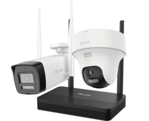 Kit supraveghere IP Wireless HiLook EasyLink IKS-2042BTH-PH/W, 2 camere 2MP, NVS, IR 30m, audio bidirectional, slot microSD Kit supraveghere IP Wireless HiLook EasyLink IKS-2042BTH-PH/W, 2 camere 2MP, NVS, IR 30m, audio bidirectional, slot microSD