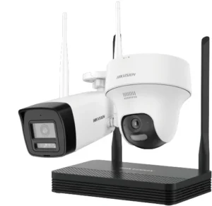 Kit supraveghere IP Wireless Hikvision HiLook EasyLink IKS-2044BTH-PH/W, 2 camere 4MP, NVS, IR 30m, microfon, difuzor, slot microSD Kit supraveghere IP Wireless Hikvision HiLook EasyLink IKS-2044BTH-PH/W, 2 camere 4MP, NVS, IR 30m, microfon, difuzor, slot microSD