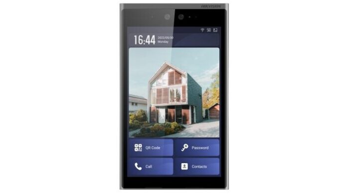 Videointerfon Hikvision DS-KD9633-WBE6, Wi-Fi, ecran LCD 10.1inci, 2 microfoane omnidirectionale, difuzor, ecran tactil UI, WEB, camera 2MP, IP65, IK07 Videointerfon Hikvision DS-KD9633-WBE6, Wi-Fi, ecran LCD 10.1inci, 2 microfoane omnidirectionale, difuzor, ecran tactil UI, WEB, camera 2MP, IP65, IK07
