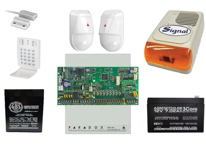 Kit sistem alarma Paradox SP4000+NV5 de exterior KIT SP4000NV5 EXT Kit sistem alarma Paradox SP4000+NV5 de exterior KIT SP4000NV5 EXT