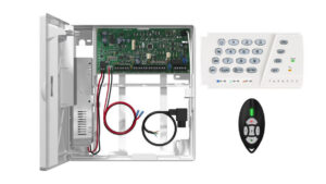 Centrala alarma Pradox Magellan MG5075 cu telecomanda REM2 si tastatura K636, MG5075+REM2+K636 Centrala alarma Pradox Magellan MG5075 cu telecomanda REM2 si tastatura K636, MG5075+REM2+K636