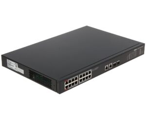 Switch 20 porturi gigabit, 16 porturi PoE, 240W, Dahua PFS3220-16GT-240 Switch 20 porturi gigabit, 16 porturi PoE, 240W, Dahua PFS3220-16GT-240