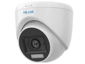 Camera de supraveghere pentru interior, Hikvision HiLook THC-T129-LPS, HDTVI, Color Vu, 2MP, 2.8mm, lumina duala, microfon Camera de supraveghere pentru interior, Hikvision HiLook THC-T129-LPS, HDTVI, Color Vu, 2MP, 2.8mm, lumina duala, microfon