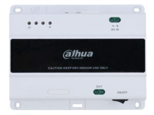 Switch Dahua VTNS1001B-2, 2 fire, RJ45, pentru 4 monitoare si 2 posturi exterioare, montare pe sina, ABS alb Switch Dahua VTNS1001B-2, 2 fire, RJ45, pentru 4 monitoare si 2 posturi exterioare, montare pe sina, ABS alb