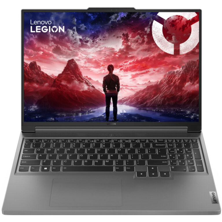 Laptop gaming Lenovo Legion Slim 5 16AHP9, 16inch, AMD Ryzen 7 8845HS, 8GB SO-DIMM DDR5-5600, 1TB SSD, NVIDIA GeForce RTX 4060 8GB GDDR6, No OS, Luna Grey