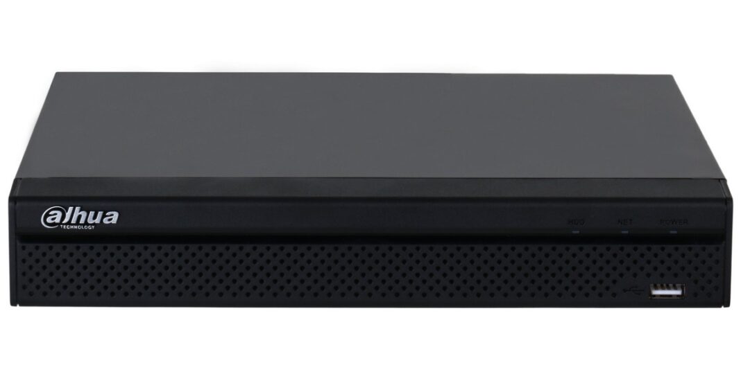 NVR 4 canale Dahua Eco Series, pana la 12MP, NVR2104HS-P-4KS3, 4x PoE, 36W, 1x port SATA