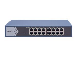 Switch 16 porturi Gigabit Hikvision DS-3E0516-E, fara management, 220V, metal Switch 16 porturi Gigabit Hikvision DS-3E0516-E, fara management, 220V, metal