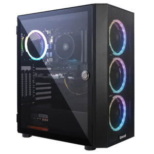 Sistem Desktop PC Gaming Inaza Dragon II, AMD Ryzen 5 5500 4.2 GHz, 16 GB DDR4, 512 GB SSD, NVIDIA GeForce GT1660 Super 6GB, No OS, Negru Sistem Desktop PC Gaming Inaza Dragon II, AMD Ryzen 5 5500 4.2 GHz, 16 GB DDR4, 512 GB SSD, NVIDIA GeForce GT1660 Super 6GB, No OS, Negru