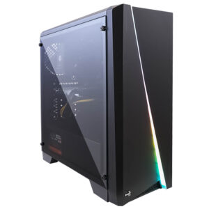 Sistem Desktop PC Gaming Inaza Fighter, AMD Ryzen 5 3600 4.2 GHz, 16 GB DDR4, 512 GB SSD, NVIDIA GeForce GT1650 4GB, No OS, Negru Sistem Desktop PC Gaming Inaza Fighter, AMD Ryzen 5 3600 4.2 GHz, 16 GB DDR4, 512 GB SSD, NVIDIA GeForce GT1650 4GB, No OS, Negru