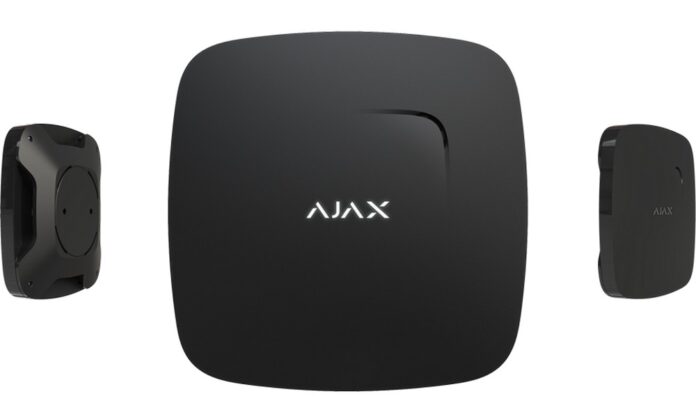 Detector de incendiu fara fir cu senzor de temperatura, AJAX FIREPROTECT BL