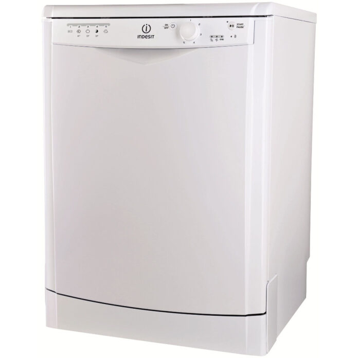 Masina de spalat vase Indesit DFG15B10, 13 Seturi, 5 Programe, Clasa A+, 60 cm, Alb Masina de spalat vase Indesit DFG15B10, 13 Seturi, 5 Programe, Clasa A+, 60 cm, Alb