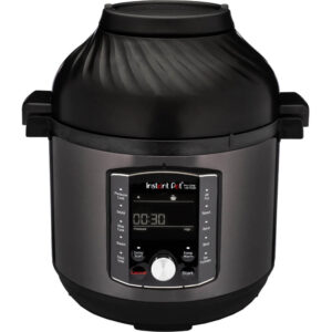 Multicooker si friteuza cu aer cald, 2 in 1, Instant Pot Pro Crisp 8, 1500W, 11 programe presetate, Capacitate 7.6 litri, Vas interior din inox, Negru Multicooker si friteuza cu aer cald, 2 in 1, Instant Pot Pro Crisp 8, 1500W, 11 programe presetate, Capacitate 7.6 litri, Vas interior din inox, Negru