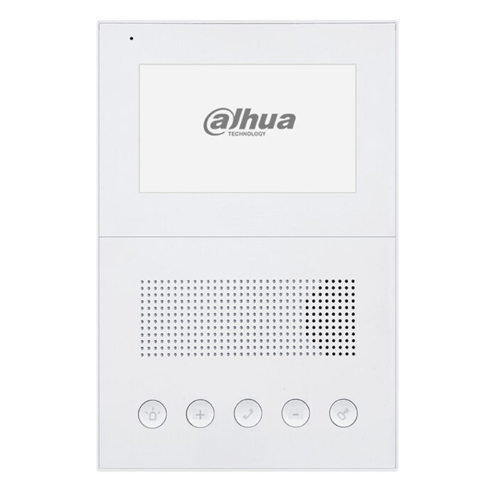 Interfon IP de interior Dahua VTH2201DW, aparent, 4 intrari, 10-15 V Interfon IP de interior Dahua VTH2201DW, aparent, 4 intrari, 10-15 V