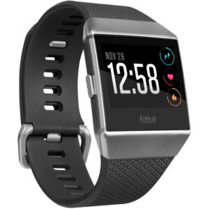 Smartwatch Fitbit Ionic, Curea Charcoal, Smoke Gray Smartwatch Fitbit Ionic, Curea Charcoal, Smoke Gray