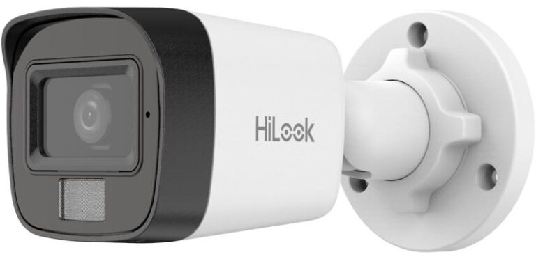 Camera supraveghere IP HiLook Hikvision IPC-B120HA-LUC, 2MP, 2.8mm, Smart Hybrid Light, microfon, PoE, IP67