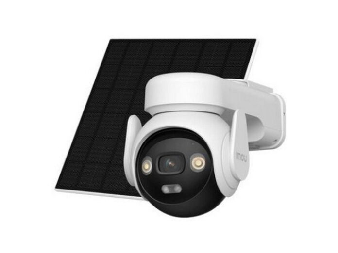 Camera supraveghere cu baterie, panou solar si slot cartela SIM Imou AOV 5MP, 4G+Wi-Fi, alarma cu sirena si LEDa, detectie umana, audio, IPC-B7ED-5M0TEA-EU/FSP14