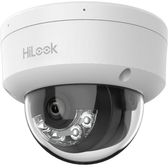 Camera supraveghere IP Hikvision IPC-D120HA-LUC, 2MP, 2.8mm, IR 20m, microfon, detectie umana, PoE, H.265+