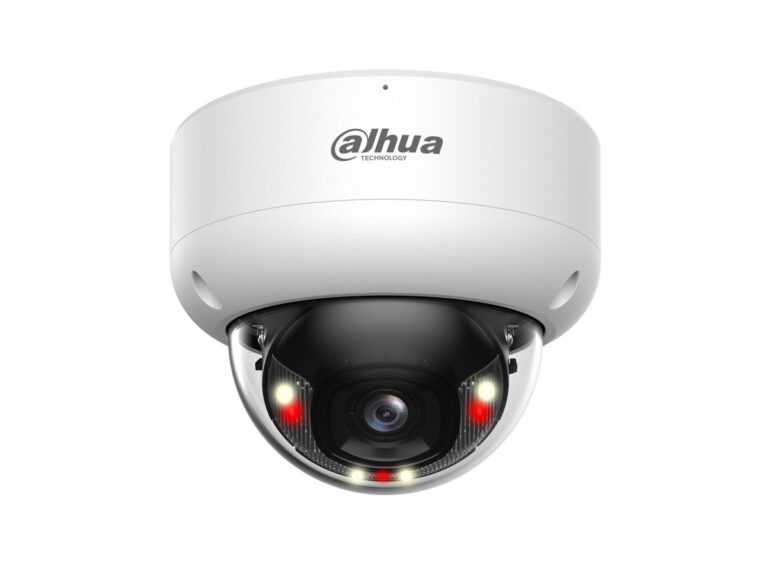 Camera supraveghere IP Dahua IPC-HDBW3849E-AS-IL-0280B WizSense, 8MP, 2.8mm, iluminare duala, alarma, microfon, slot microSD, PoE, IP67, IK10