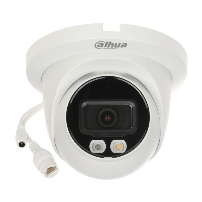 Camera supraveghere IP Dome cu iluminare duala Dahua WizSense IPC-HDW2449TM-S-IL-0280B, 4 MP, 2.8 mm, lumina alba/IR 30 m, slot card, microfon, PoE Camera supraveghere IP Dome cu iluminare duala Dahua WizSense IPC-HDW2449TM-S-IL-0280B, 4 MP, 2.8 mm, lumina alba/IR 30 m, slot card, microfon, PoE
