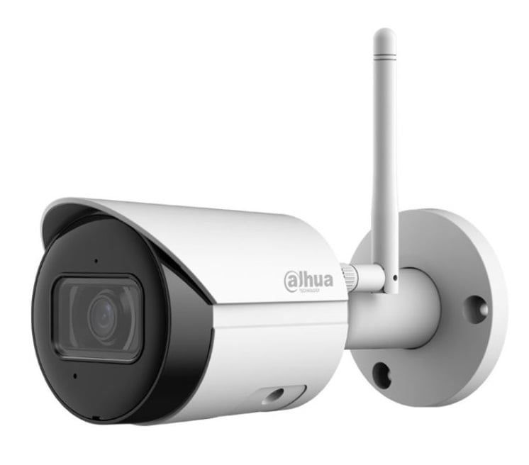 Camera Wi-Fi Dahua IPC-HFW1539DTK1-SAW-IL-0280B, 2MP, IR 30m, microfon, slot microSD, metal, IP67