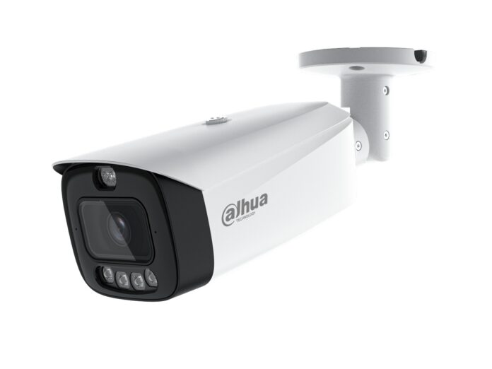 Camera supraveghere bullet 4MP, lentila 2.8 mm, WizColor Dual Light 50m, AI IVS SMD 4.0, audio bidirectional, alarma, stocare microSD 512GB, PoE+, IP67, IPC-HFW3449T1-AS-PV-PRO