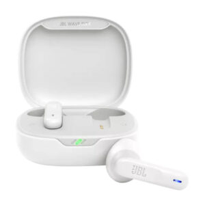 Casti True Wireless JBL Wave Flex, Deep Bass, Bluetooth, Alb Casti True Wireless JBL Wave Flex, Deep Bass, Bluetooth, Alb