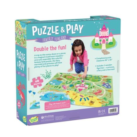Joc 2 in 1 Puzzle and play: Taramul basmelor Joc 2 in 1 Puzzle and play: Taramul basmelor