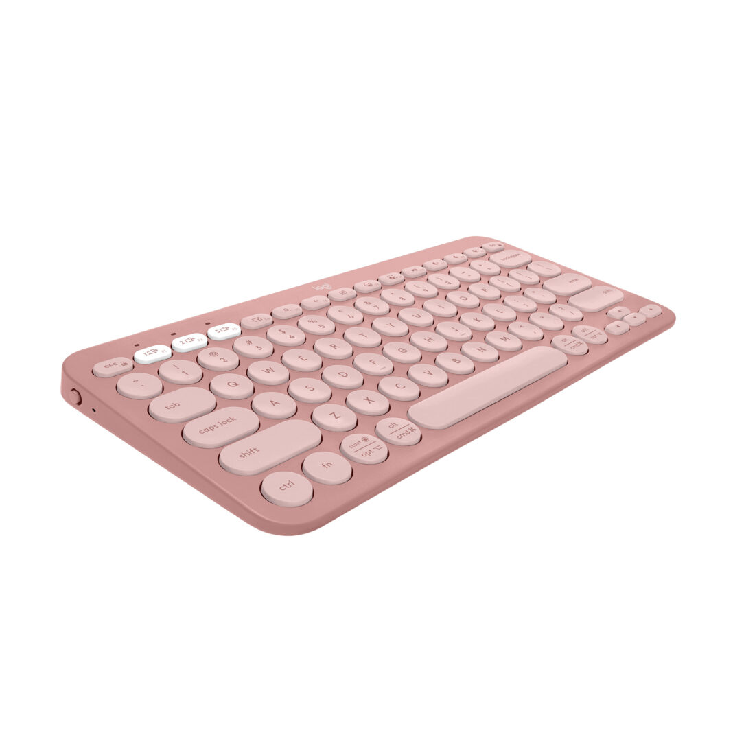 Tastatura Logitech Pebble 2 K380S, Bluetooth, Alb