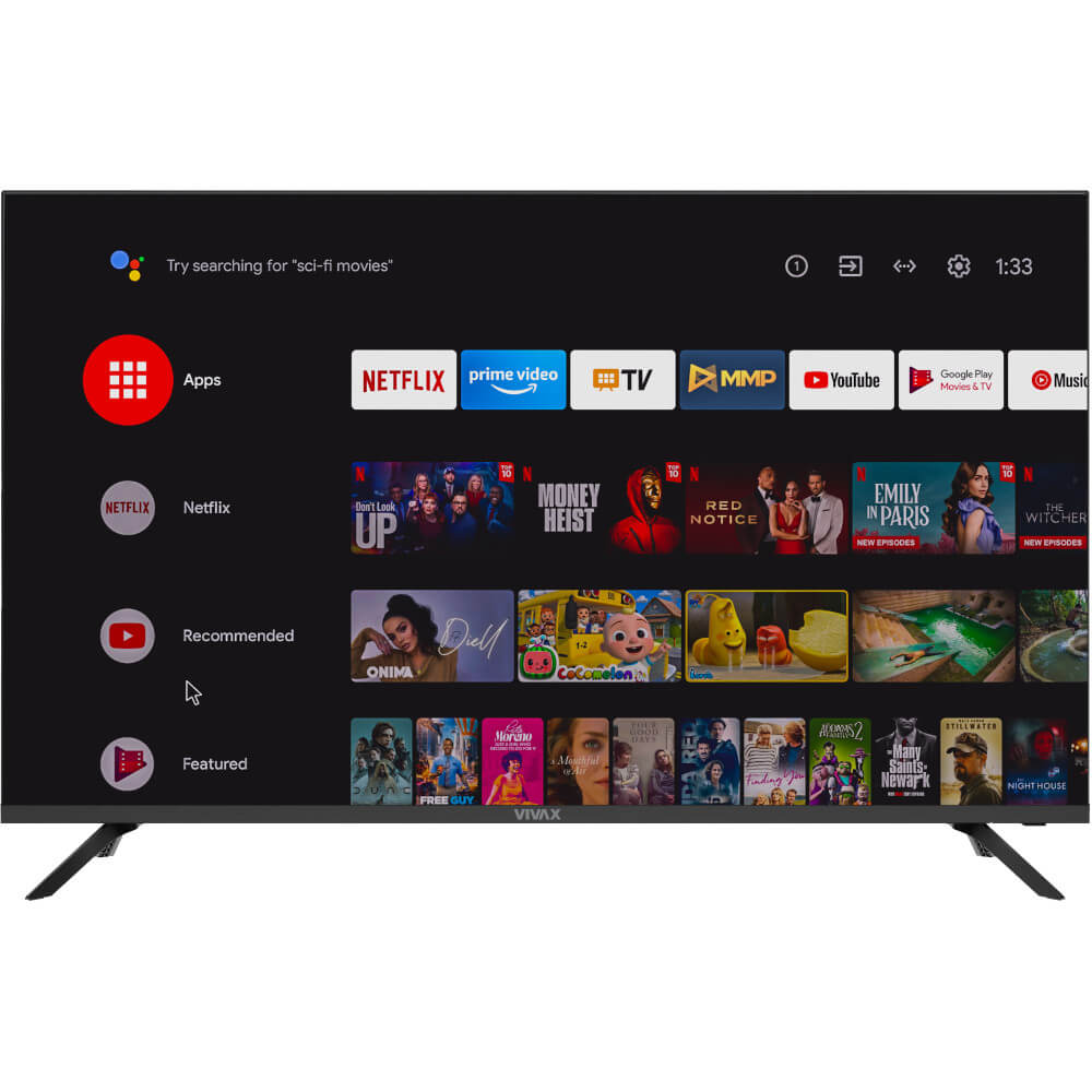 Televizor Smart LED, Vivax 43UHD10K, 108 cm, Ultra HD 4K, Clasa G Televizor Smart LED, Vivax 43UHD10K, 108 cm, Ultra HD 4K, Clasa G