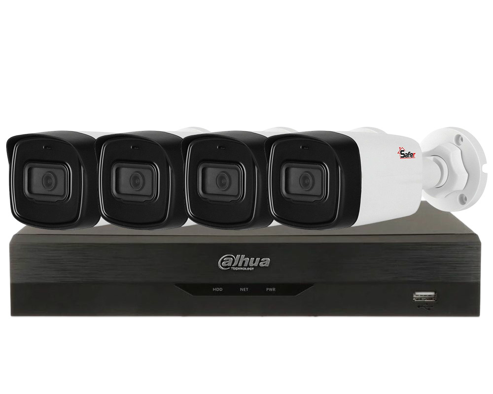 Kit supraveghere video 2MP Full HD, DVR cu 4 camere tip bullet, smart IR 40m, 2.8 mm, KIT4EXT30IRDAH Kit supraveghere video 2MP Full HD, DVR cu 4 camere tip bullet, smart IR 40m, 2.8 mm, KIT4EXT30IRDAH