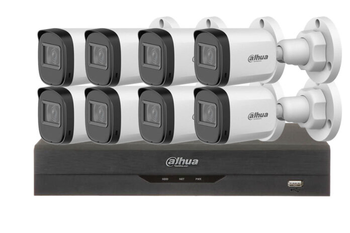 Kit supraveghere video, 8 camere 2MP FULL HD, lentila 3.6mm + DVR Dahua 8 canale, KIT-8EFHD4DAH Kit supraveghere video, 8 camere 2MP FULL HD, lentila 3.6mm + DVR Dahua 8 canale, KIT-8EFHD4DAH