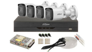 Kit supraveghere video pentru exterior, 2MP, IR 30m, lentila 3.6mm, Dahua KIT-DAH-2MP-30-I3-ACC Kit supraveghere video pentru exterior, 2MP, IR 30m, lentila 3.6mm, Dahua KIT-DAH-2MP-30-I3-ACC