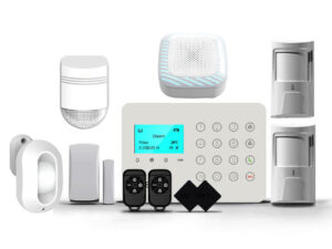 Kit sistem de alarma Wireless GSM, 2 zone, 1x detector miscare perdea, 1x senzor de miscare, 1x sirena exterior, 1x sirena interior, Heyi KIT-HEYI-H7-DSSS Kit sistem de alarma Wireless GSM, 2 zone, 1x detector miscare perdea, 1x senzor de miscare, 1x sirena exterior, 1x sirena interior, Heyi KIT-HEYI-H7-DSSS